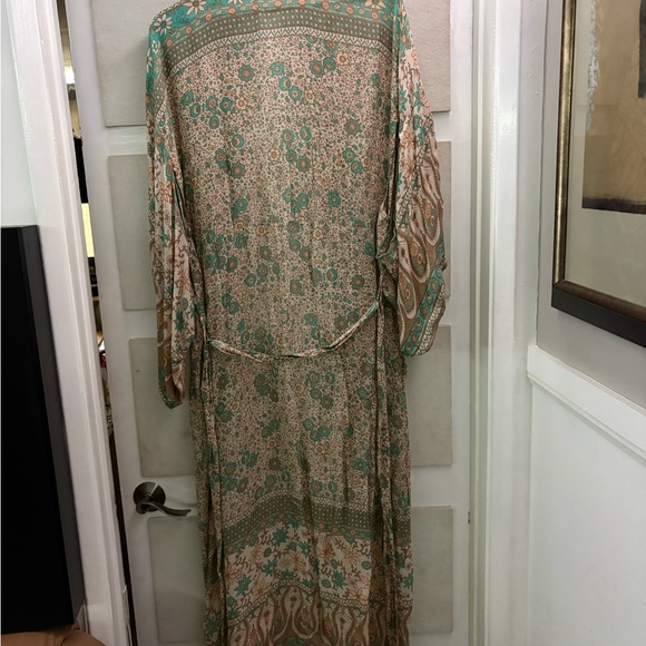 Spell & The Gypsy Original Kimono Sage Blossom Vintage - Picture 7 of 7